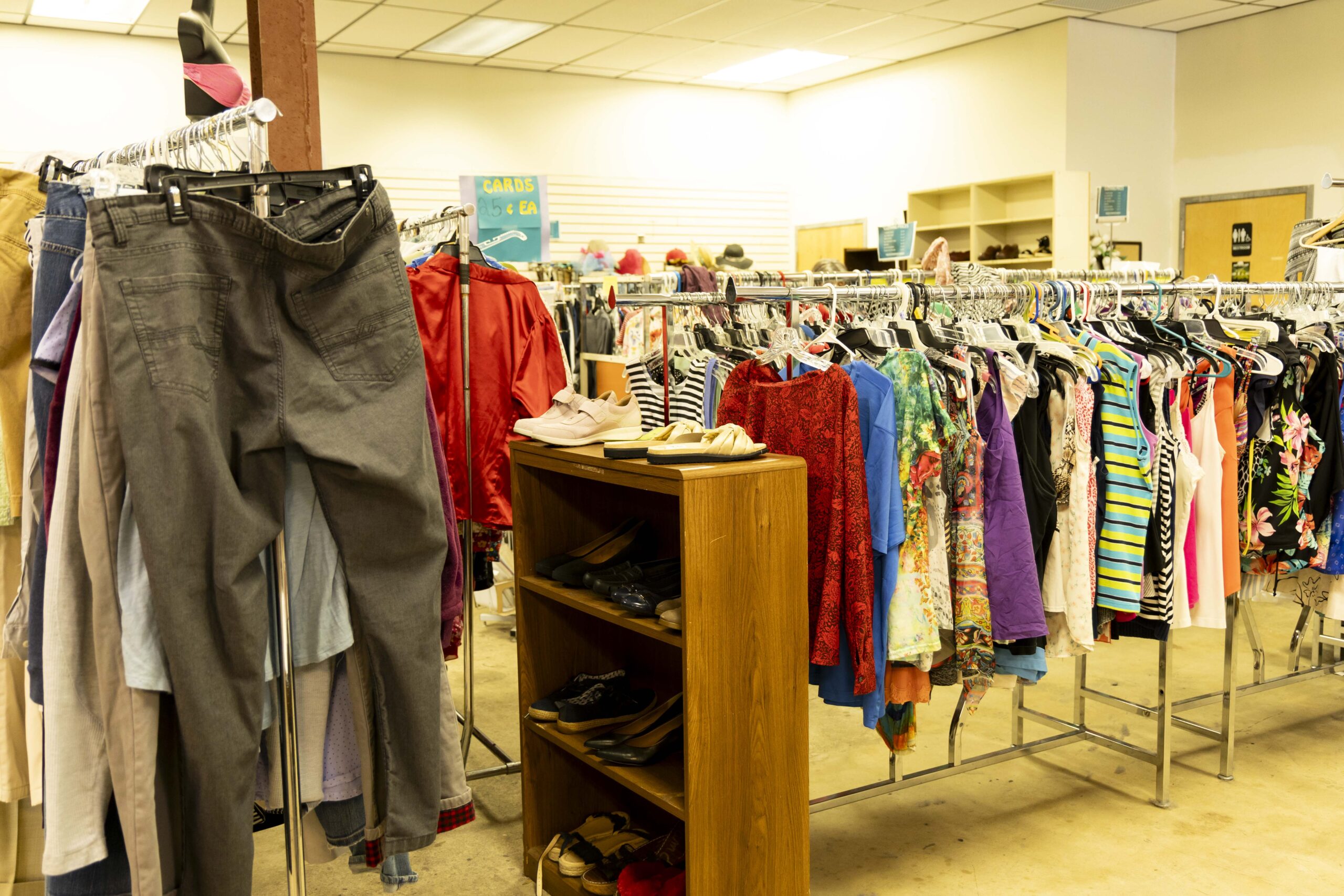 Thrift Store Floor Plan Clothes