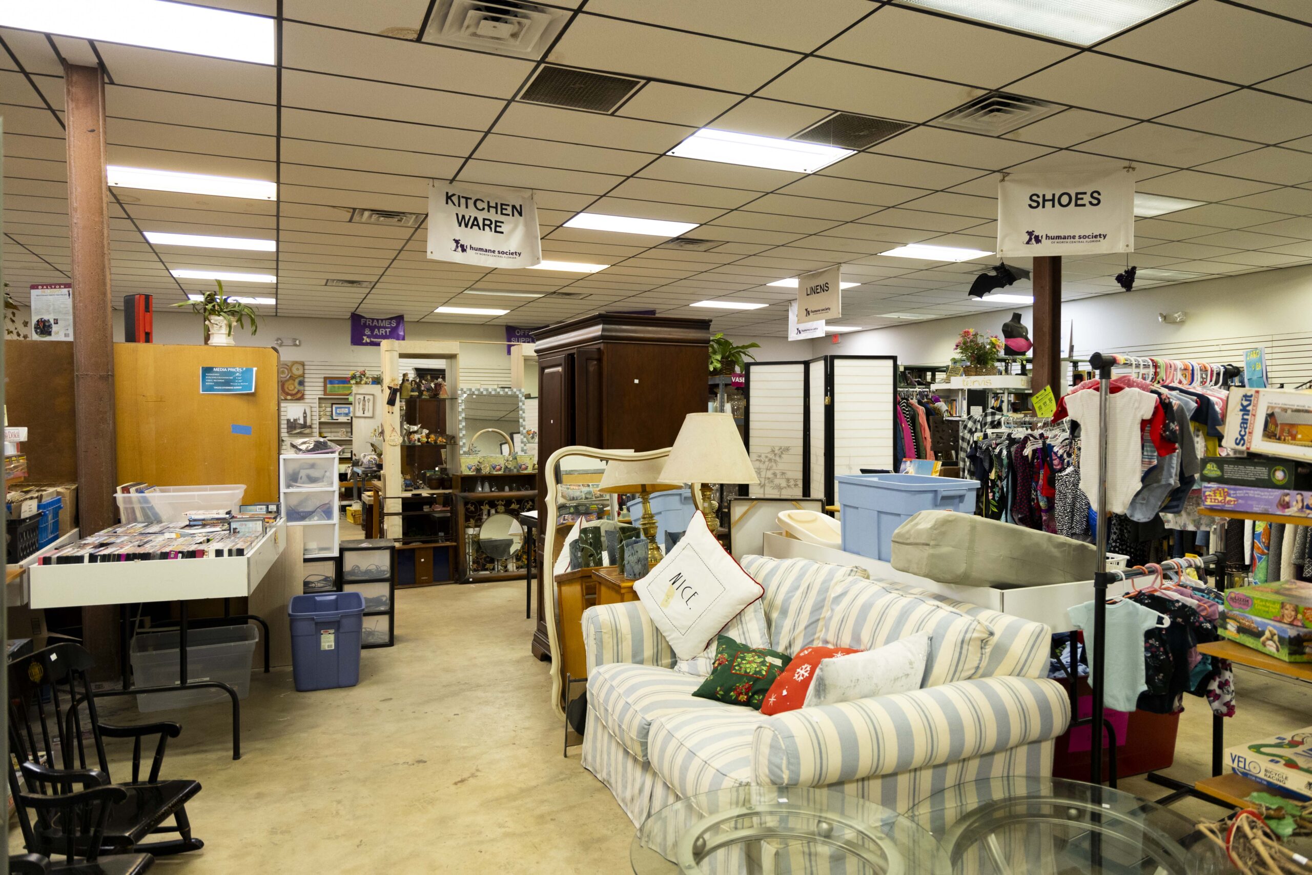 Thrift Store Floor Plan