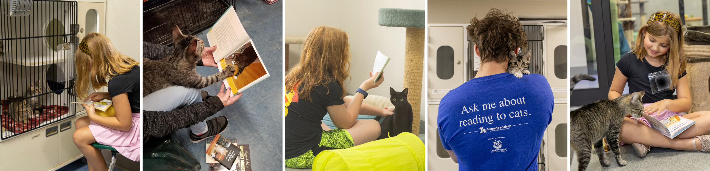 Purrs & Tales<br />
Reading to Cats